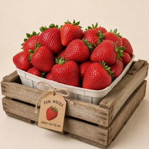 Aardbeien — groot bakje