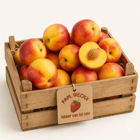 Gele nectarines