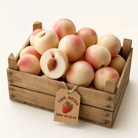 Witte nectarines
